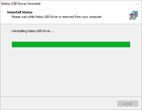 Nokia Driver Uninstalling