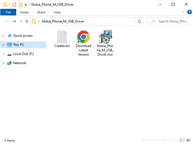 Nokia Phone M USB Driver Files