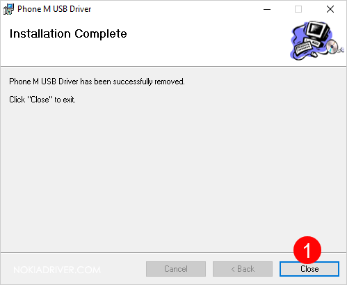 Nokia Phone M USB Driver Removed