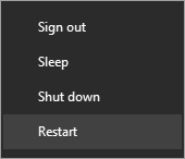 Restart Computer